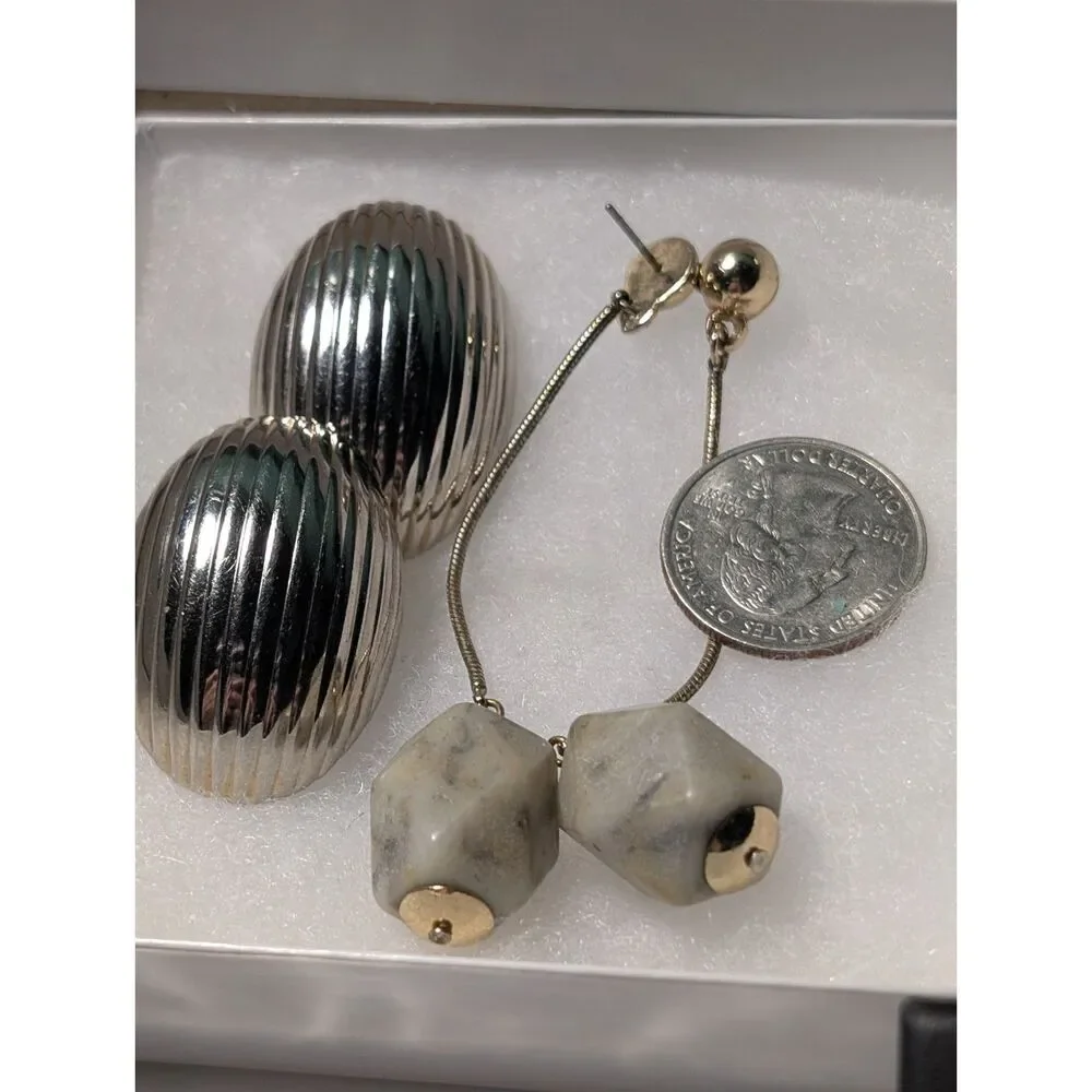 Showstopper Vintage Costume Earring Set